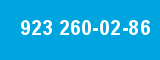 923 260-02-86